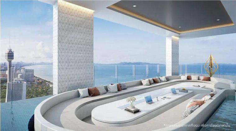 รูป 🔥 ให้เช่า The Panora Pattaya | 1 ห้องนอน ชั้นสูง วิวเมือง | 28,000 บาท/เดือน - รูปที่ 17/18