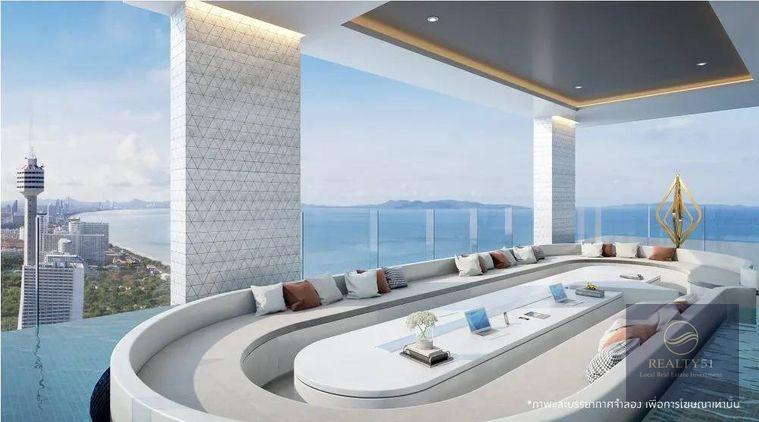รูป 🔥 ให้เช่า The Panora Pattaya | 1 ห้องนอน ชั้นสูง วิวเมือง | 28,000 บาท/เดือน - รูปที่ 17/18