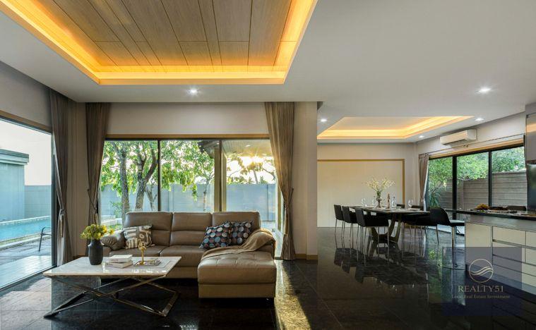 picture Luxury Pool Villa for Rent in Huay Yai Pattaya | 3 Bed | Private Pool | 120,000 THB - 1/21