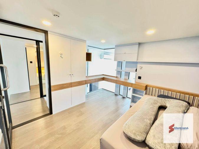 รูป RS7403 ขาย ให้เช่า Park Origin Chula–Samyan Duplex ชั้นสูง เพดานสูง วิวเมืองแบบพาโนรามา ใกล้ MRT สามย่าน - รูปที่ 16/28