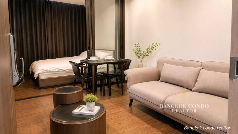 รูป 🍀 FULLY FURNISHED 💝 | พร้อมเข้าอยู่ทันที! 🏡 ให้เช่า THE LINE SUKHUMVIT 71 🔥 🚆 ใกล้ BTS พระโขนง 📌 Line: @rent2022 | Ref. A12572 - รูปที่ 2/8