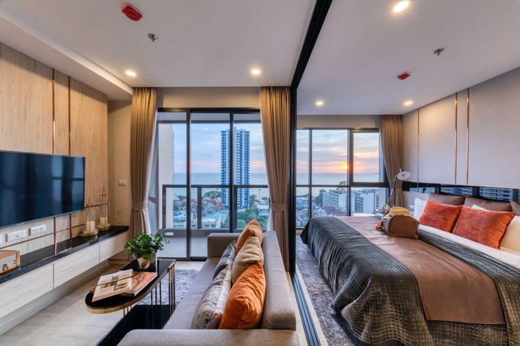 รูป 🔥 ขาย The Panora Pattaya คอนโดหรูชั้นสูง | 1-2 ห้องนอน | เริ่ม 5.29 ล้าน - รูปที่ 1/50