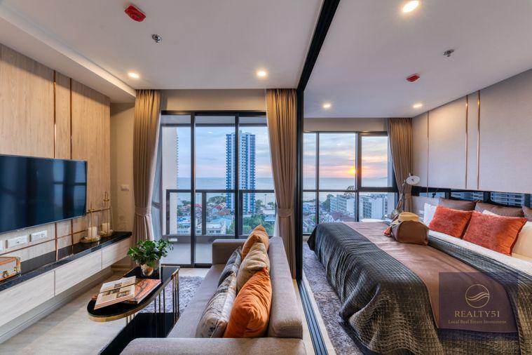 รูป 🔥 ขาย The Panora Pattaya คอนโดหรูชั้นสูง | 1-2 ห้องนอน | เริ่ม 5.29 ล้าน - รูปที่ 1/50
