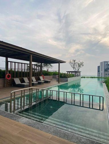 รูป  🏤 🏤 🏤ให้เช่า ESCENT Rayong 🏦 Escent 2 ชั้น 6วิวตลาดน้ำ🏤 🏤 🏤 - รูปที่ 7/18
