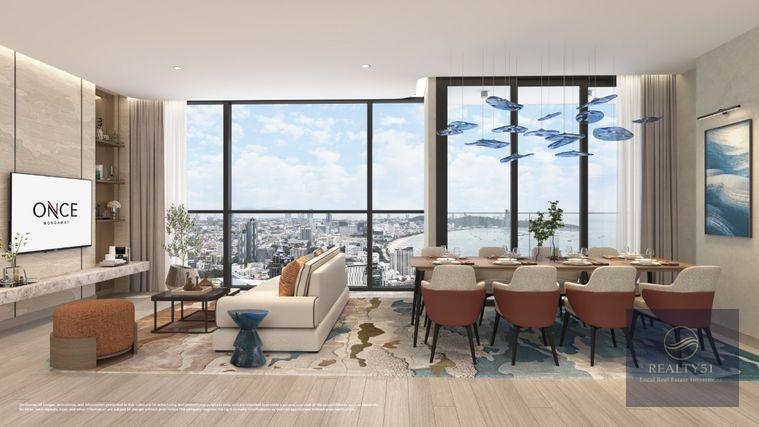picture Once Wongamat Pattaya for Sale | Luxury 1-3BR Condo from 7.39M - 38/53