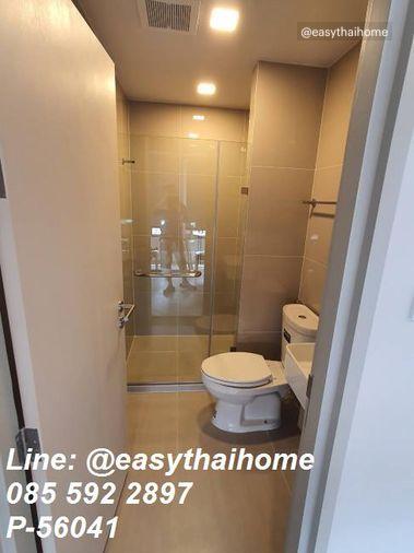 รูป P-56041 ✨ ห้องสวย ชั้นสูง วิวเมือง! COBE Ratchada - Rama 9 ใกล้ MRT ศูนย์วัฒนธรรม Line ID: @easythaihome 085-592-2897 - รูปที่ 7/14