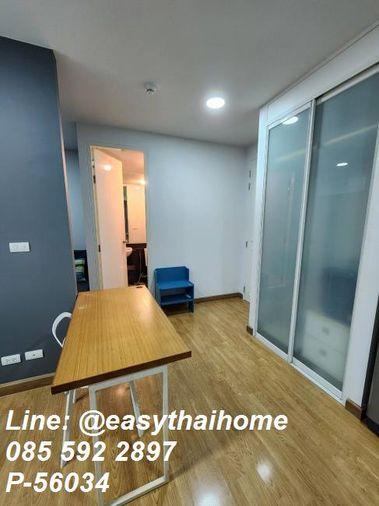รูป P-56034 🌆 ห้องหัวมุมด้านหน้า คอนโด The Parkland Grand Taksin ชั้น 27 (สตูดิโอ 27 ตร.ม.) ใกล้ BTS ตลาดพลู Line ID: @easythaihome 085-592-2897 - รูปที่ 4/21