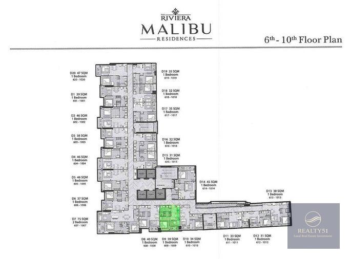 รูป The Riviera Malibu Pattaya ขายคอนโดวิวทะเล พระตำหนัก | Foreign Quota 5.29 ลบ. - รูปที่ 14/27