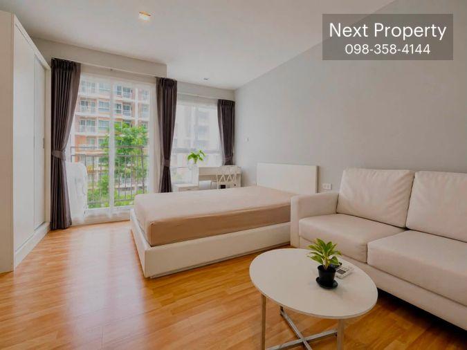 รูป AS2301 ให้เช่าคอนโด We Condo เอกมัย-รามอินทรา ห้องสวย พร้อมเครื่องใช้ไฟฟ้า เฟอร์นิเจอร์ครบ - รูปที่ 1/4