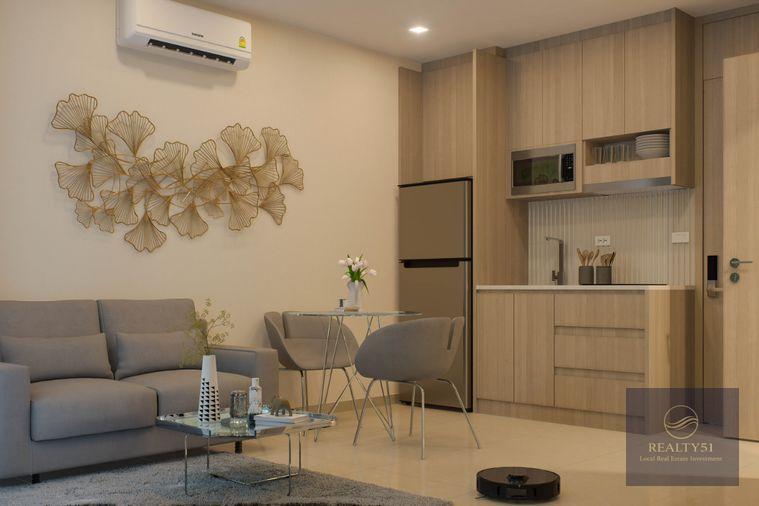 รูป 🔥 Harmonia City Garden Pattaya | 1 ห้องนอน 26 ตร.ม. | 2.45 ล้านบาท - รูปที่ 3/29