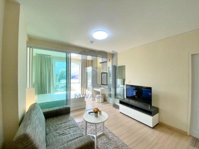รูป ห้องว่างครับ⚡️I HAVE CONDO⚡️⚠️🛋️🛌การ์เด้น อโศก - พระราม 9 - รูปที่ 8/10