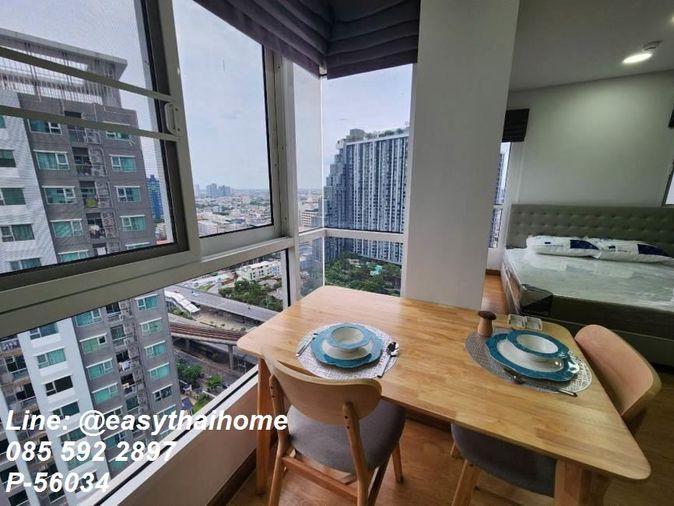 รูป P-56034 🌆 ห้องหัวมุมด้านหน้า คอนโด The Parkland Grand Taksin ชั้น 27 (สตูดิโอ 27 ตร.ม.) ใกล้ BTS ตลาดพลู Line ID: @easythaihome 085-592-2897 - รูปที่ 2/21