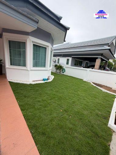 รูป 🏝️ขาย บ้านเดี่ยว 1 ชั้น Pornthep Garden Ville 6 พรเทพ การ์เด้น วิลล์ 6 หนองปลาไหล บางละมุง ชลบุรี บ้านหลังใหญ่ ✅เนื้อที่กว้างขวาง - รูปที่ 3/20
