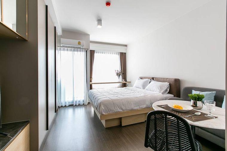 รูป 🚆 **90 ม. ถึง BTS บางจาก! ห้องสตูดิโอ พร้อมอยู่ | IDEO Sukhumvit 93** - รูปที่ 4/13