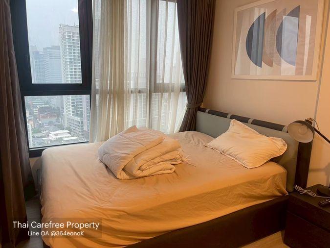 picture XT Huai Khwang | 22nd High Floor 1BR (Only 75m to MRT Huai Khwang) 18,000 THB / Month - 1/7
