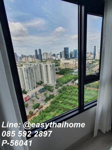 รูป P-56041 ✨ ห้องสวย ชั้นสูง วิวเมือง! COBE Ratchada - Rama 9 ใกล้ MRT ศูนย์วัฒนธรรม Line ID: @easythaihome 085-592-2897 - รูปที่ 14/14