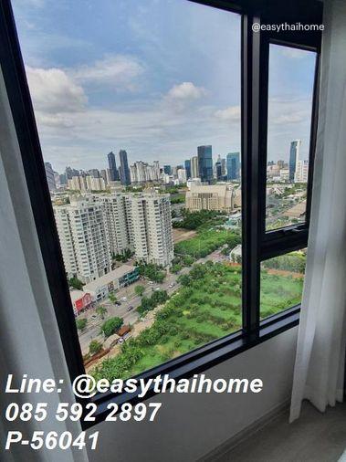 รูป P-56041 ✨ ห้องสวย ชั้นสูง วิวเมือง! COBE Ratchada - Rama 9 ใกล้ MRT ศูนย์วัฒนธรรม Line ID: @easythaihome 085-592-2897 - รูปที่ 14/14
