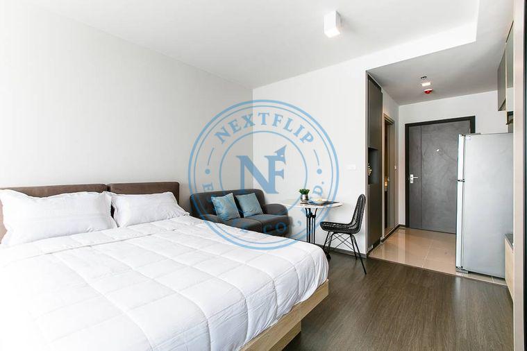 รูป 🚆 **90 ม. ถึง BTS บางจาก! ห้องสตูดิโอ พร้อมอยู่ | IDEO Sukhumvit 93** - รูปที่ 1/13