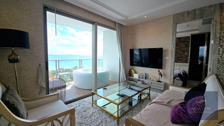 picture 🔥 For Rent: The Riviera Monaco, Na Jomtien | 2 Bedrooms, 79 sq.m., Sea View, Jacuzzi, 50,000 THB - 5/29