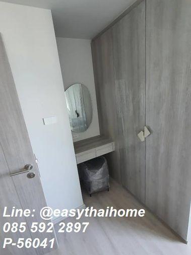 รูป P-56041 ✨ ห้องสวย ชั้นสูง วิวเมือง! COBE Ratchada - Rama 9 ใกล้ MRT ศูนย์วัฒนธรรม Line ID: @easythaihome 085-592-2897 - รูปที่ 3/14