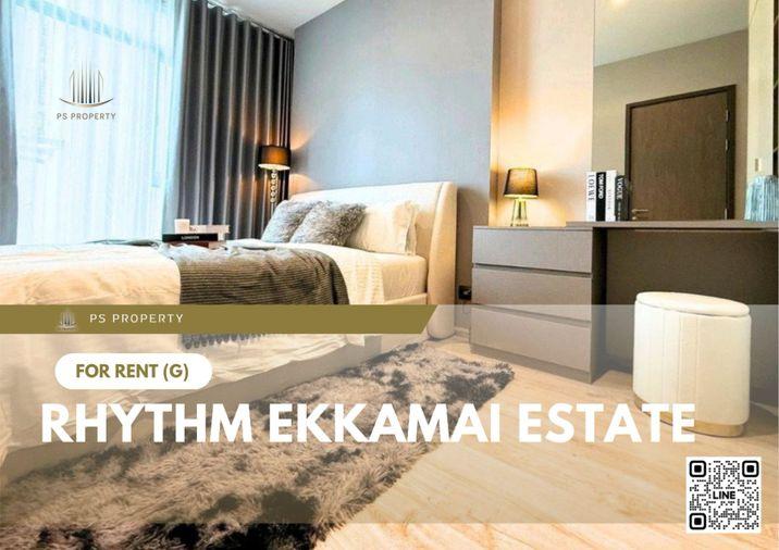 รูป ให้เช่า ✨ RHYTHM EKKAMAI ESTATE ✨ ใกล้ BTS เอกมัย เฟอร์นิเจอร์ และ เครื่องใช้ไฟฟ้าครบ - รูปที่ 1/11