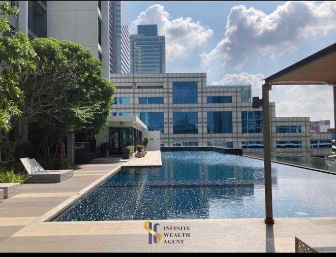 รูป ✨ ห้องรีโนเวทใหม่! ก้าวเดียวถึง MRT สุทธิสาร | Quinn รัชดา 17 • 1 นอน 35.5ตร.ม. ทิศใต้ • ใกล้สระฟิตเนส | เช่า 15,000฿ | ว่าง 10/9 นัดชมฟรี! ⚡ - รูปที่ 7/7