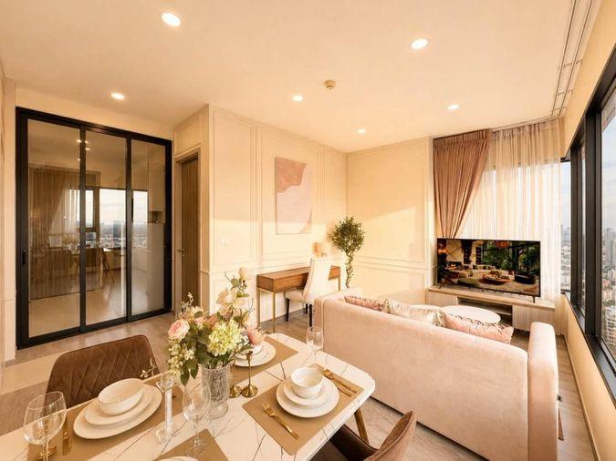 รูป KnightBridge Onnut for rent spectacular view nice decor  2 bedroom  - รูปที่ 8/8