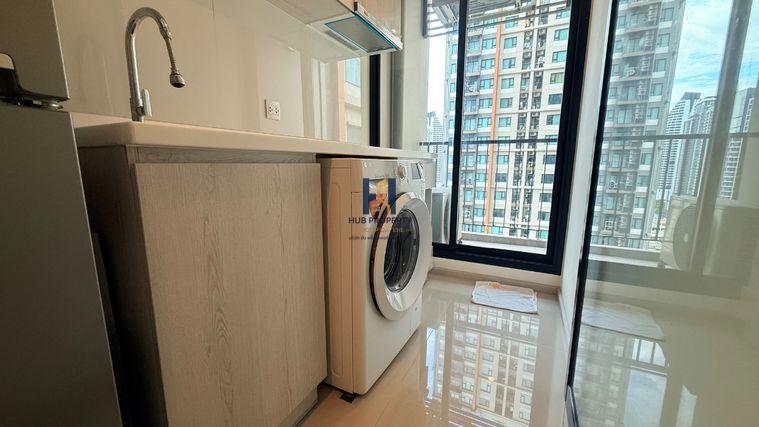 picture Life Asoke: Beautiful room ready for rent, fully furnished with appliances. - 10/16