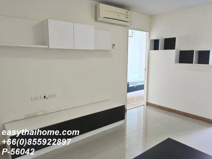 รูป P-56042 ให้เช่า เดอะ ลิ้งค์ สุขุมวิท 64  | วิวสวน | เฟอร์นิเจอร์ครบ | ใกล้ BTS ปุณณวิถี | พร้อมเข้าอยู่ 📞 Line ID: @easythaihome | 085-592-2897 - รูปที่ 3/10