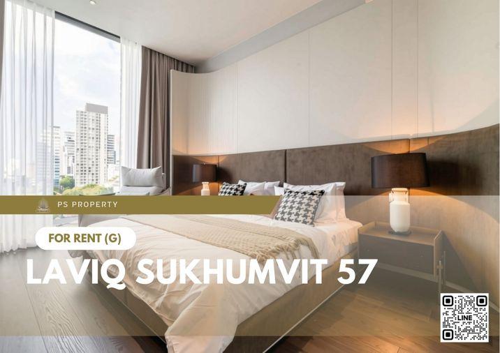 รูป ให้เช่า 📍 LAVIQ Sukhumvit 57 📍 2 ห้องนอน 2 ห้องน้ำ เฟอร์นิเจอร์ และ เครื่องใช้ไฟฟ้าครบ ใกล้ BTS ทองหล่อ - รูปที่ 1/10