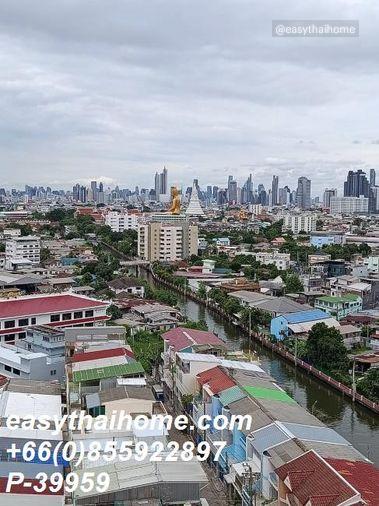 รูป P-39959 ให้เช่า เดอะ เพรสซิเดนท์ สาทร-ราชพฤกษ์ 3 | วิวสระว่ายน้ำ | เฟอร์นิเจอร์ครบ | พร้อมเข้าอยู่ 📞 Line ID: @easythaihome | 085-592-2897 - รูปที่ 7/13