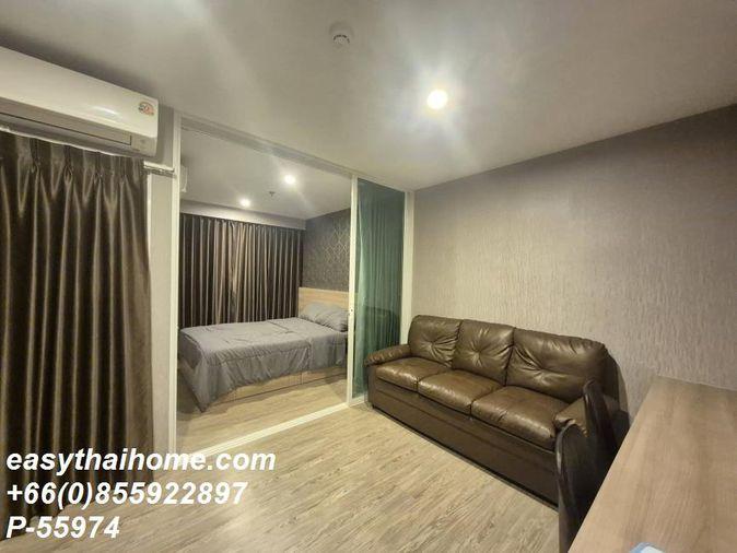 รูป P-55974  รีเจ้นท์ โฮม บางนา ขนาด 28 ตร.ม. | ชั้น 26 | อาคาร B | วิวเมือง | เฟอร์นิเจอร์ครบ | Line Id: @easythaihome | 085-592-2897 - รูปที่ 4/9