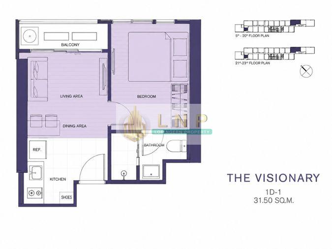 picture ðĒ Condo for Rent: XT EKKAMAI Property Code | LNP-C14416 - 17/23