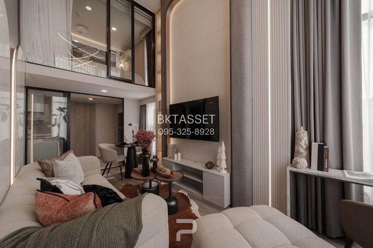 รูป ห้องว่าง* ✅ ✅ ให้เช่า - SOHO Bangkok Ratchada , Luxury Duplex 2 ห้องนอน พร้อมเข้าอยู่ ติดต่อไลน์ @bktasset โทร 095-325-8928 - รูปที่ 3/10