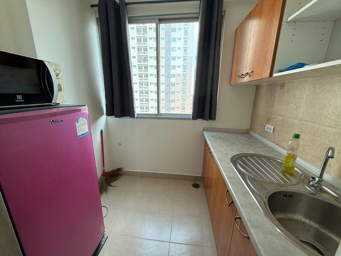 picture For rent: Studio condo at City Home Rattanathibet, size 30 sq.m., 12A floor, Building 1. - 6/7