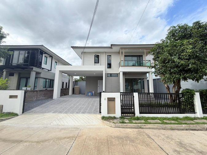 รูป 🏡🔥 บ้านเดี่ยวหลังมุม สวยพร้อมอยู่ | ติวานนท์–แจ้งวัฒนะ 💰 5.29 ล้าน | ฟรีโอน! | หน้าบ้านทิศใต้  ฟรีโอน!!! - รูปที่ 1/43