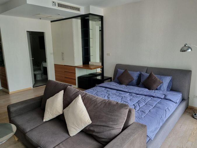 picture Noble Remix for rent, Type Studio, spacious room, BTS Thonglor view, 1 bedroom, 1 bathroom, ready to move in. - 2/11