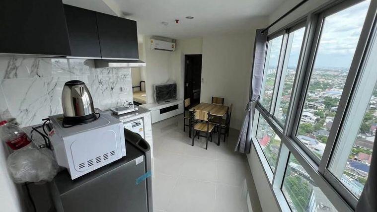 รูป ME2500488 ให้เช่าคอนโด 2 นอน ห้องมุมชั้นสูง อัสสกาญจน์ เพลส ศรีนครินทร์  - รูปที่ 4/5