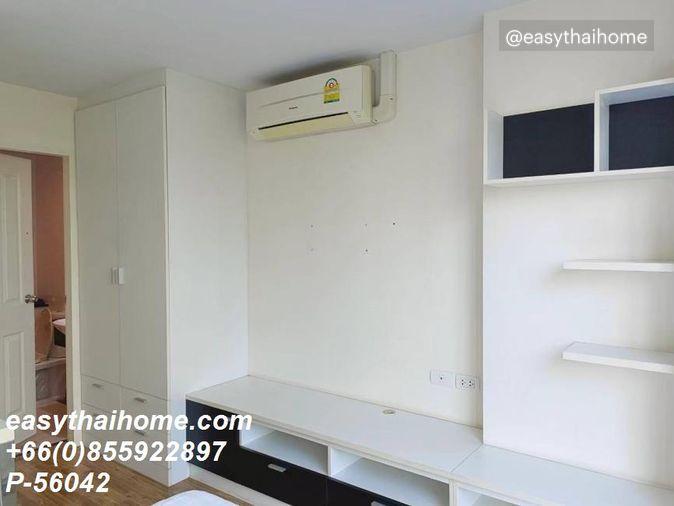 รูป P-56042 ให้เช่า เดอะ ลิ้งค์ สุขุมวิท 64 | วิวสวน | เฟอร์นิเจอร์ครบ | ใกล้ BTS ปุณณวิถี | พร้อมเข้าอยู่ 📞 Line ID: @easythaihome | 085-592-2897 - รูปที่ 9/10