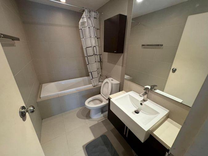 picture Noble Remix for rent, Type Studio, spacious room, BTS Thonglor view, 1 bedroom, 1 bathroom, ready to move in. - 10/11