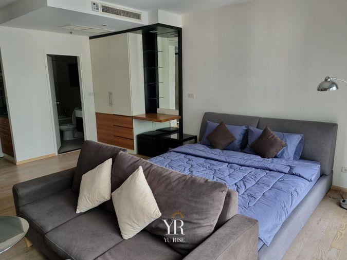 picture Noble Remix for rent, Type Studio, spacious room, BTS Thonglor view, 1 bedroom, 1 bathroom, ready to move in. - 6/11