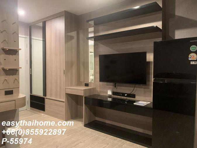 รูป P-55974  รีเจ้นท์ โฮม บางนา ขนาด 28 ตร.ม. | ชั้น 26 | อาคาร B | วิวเมือง | เฟอร์นิเจอร์ครบ | Line Id: @easythaihome | 085-592-2897 - รูปที่ 7/9