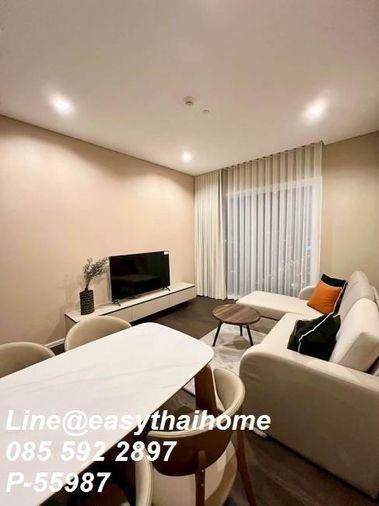 รูป P-55987 📍 ให้เช่าคอนโด 2 นอน The Saint Residences อาคาร A ชั้น 29 วิวเมือง (ห้องกว้าง) ใกล้ MRT พหลโยธิน Line ID: @easythaihome 085-592-2897 - รูปที่ 8/15