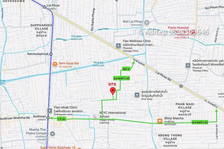 รูป ขายบ้านพร้อมที่ดิน 219 ตร.ว. ซอยลาดพร้าว 48 แยก 20 ห้วยขวาง ใกล้ MRT สุทธิสาร ศักยภาพพัฒนาสูง เข้าออกได้ทั้งถนนสุทธิสาร รัชดา ลาดพร้าว - รูปที่ 3/28
