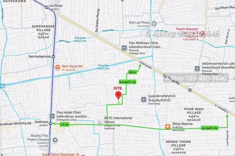 รูป ขายบ้านพร้อมที่ดิน 219 ตร.ว. ซอยลาดพร้าว 48 แยก 20 ห้วยขวาง ใกล้ MRT สุทธิสาร ศักยภาพพัฒนาสูง เข้าออกได้ทั้งถนนสุทธิสาร รัชดา ลาดพร้าว - รูปที่ 3/28