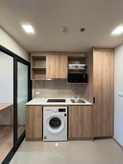 รูป ให้เช่าคอนโด The Base Urban Rama 9 (MRT พระราม 9) เฟอร์บิ้วอิน เครื่องใช้ไฟฟ้าครบ @onestepliving - รูปที่ 6/10