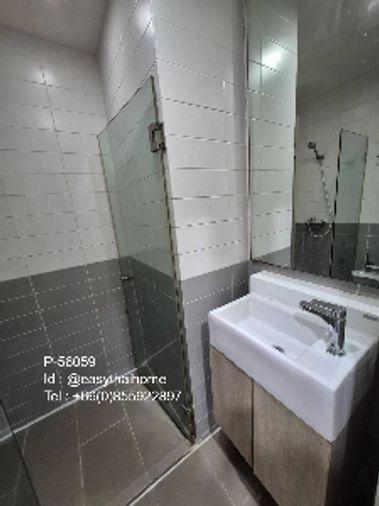รูป P-56059 ให้เช่า  ไอดีโอ โมบิ สาทร | Studio | วิวเมือง | เฟอร์นิเจอร์ครบ  | ใกล้ BTS | พร้อมเข้าอยู่📞 Line ID: @easythaihome | 085-592-2897 - รูปที่ 8/9