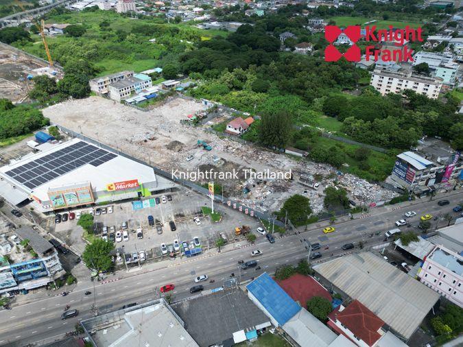 รูป ขายที่ดิน 9 ไร่ ติดถนนคู้บอน ใกล้ MRT สถานีคู้บอน - รูปที่ 2/5