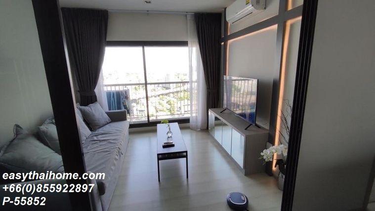 รูป P-55852 ให้เช่า ไลฟ์ สุขุมวิท 48 | วิวเมือง | เฟอร์นิเจอร์ครบ | ชั้นสูง | ใกล้ BTS พระโขนง | พร้อมเข้าอยู่ 📞 Line ID: @easythaihome | 085-592-2897 - รูปที่ 5/9