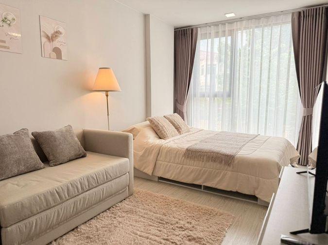 รูป AS2306 ให้เช่าคอนโด Atmoz Oasis อ่อนนุช ห้องสวย พร้อมเครื่องใช้ไฟฟ้า เฟอร์นิเจอร์ครบ - รูปที่ 3/9